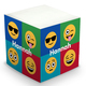 Blue Warhol Emoji Sticky Memo Cube Image 2 of 2